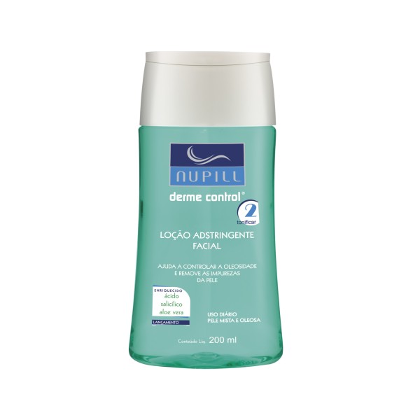 LOCAO ADSTR NUPILL DERME CONTROL 200ML