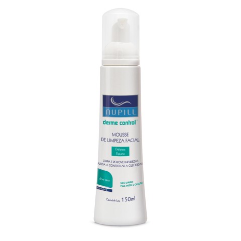MOUSSE DE LIMPEZA FACIAL PELE SENSIVEL 150 ML DERME CONTROL