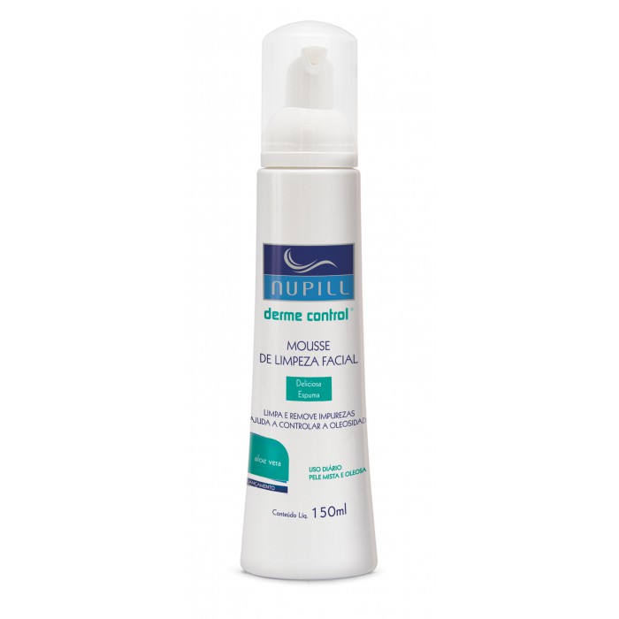 MOUSSE DE LIMPEZA FACIAL PELE SENSIVEL 150 ML DERME CONTROL