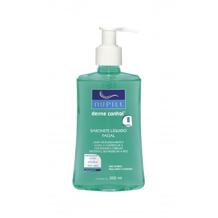 SAB LIQ. FACIAL NUPILL DERME CONTROL 200ML