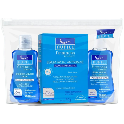 KIT VIAGEM NUPILL HIALURÔNICO