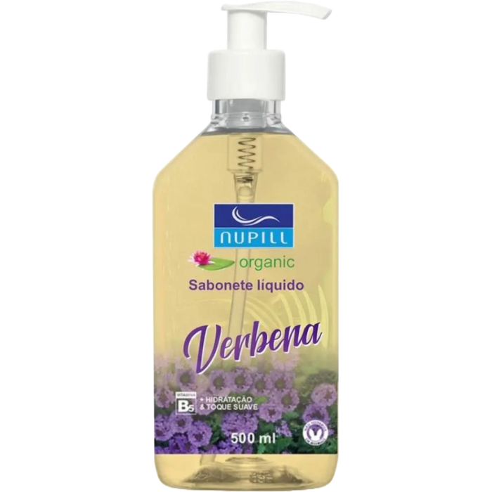 SAB. LÍQ. ORGANIC VERBENA NUPILL 500ML
