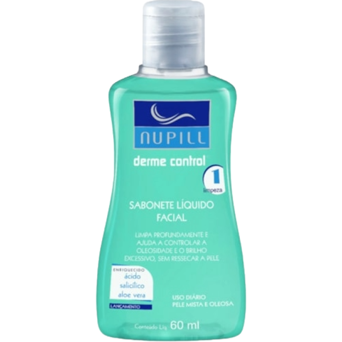 SAB LIQ.FACIAL NUPILLDERMECONTROL 60ML SAB LIQ.FACIAL NUPILLDERMECONTROL 60ML