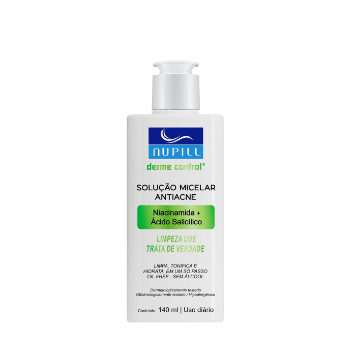 SOLUÇÃO MICELAR NUPILL ANTIACNE 140ML