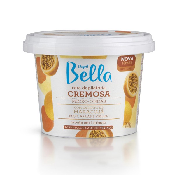 CERA DEPIL BELLA MICRO-ONDAS MARACUJA 200G