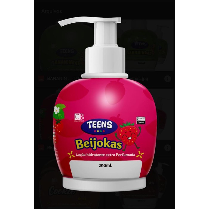 LOCAO HIDRATANTE BEIJOKAS 200ML