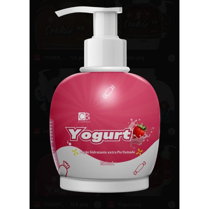 LOCAO HIDRATANTE YOGURT 200ML