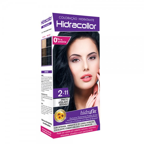 TINT HIDRACOLOR 2.11 PRETO AZULADO INTENSO