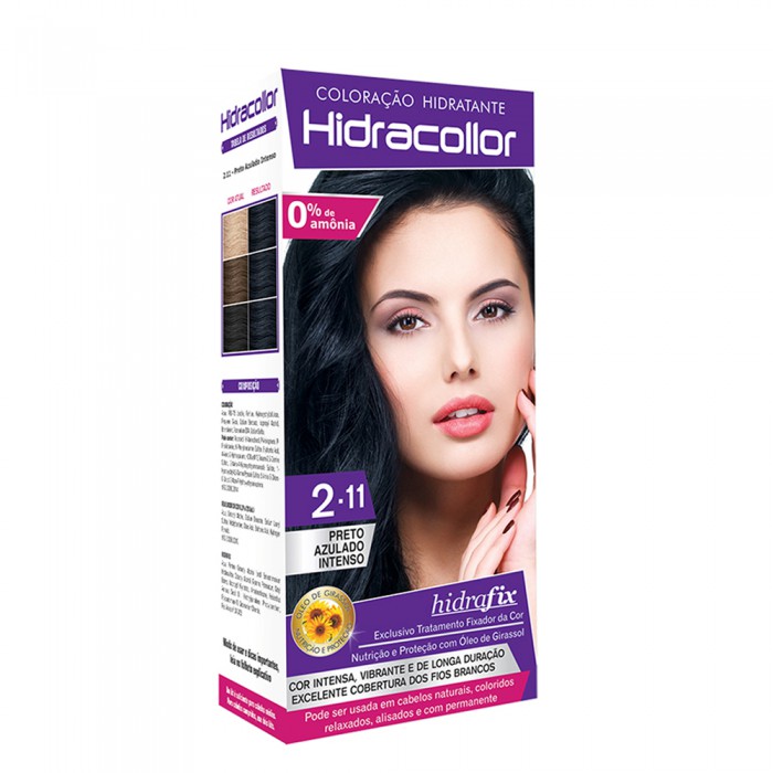 TINT HIDRACOLOR 2.11 PRETO AZULADO INTENSO