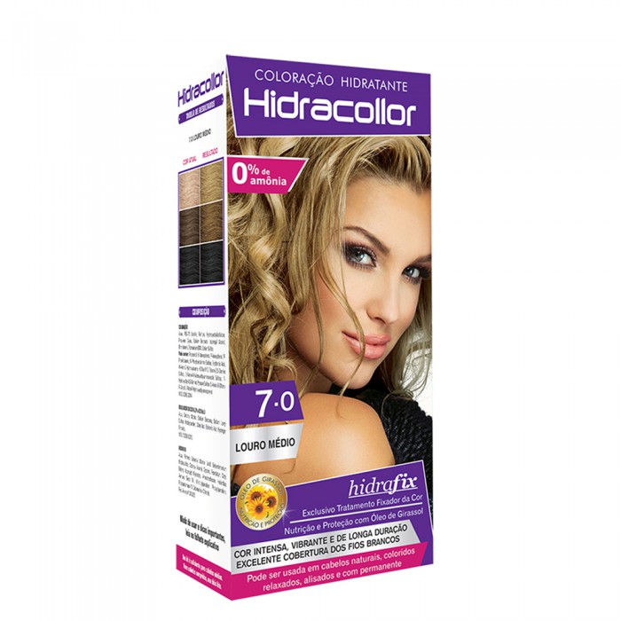 TINT HIDRACOLOR 7.0 LOURO MEDIO
