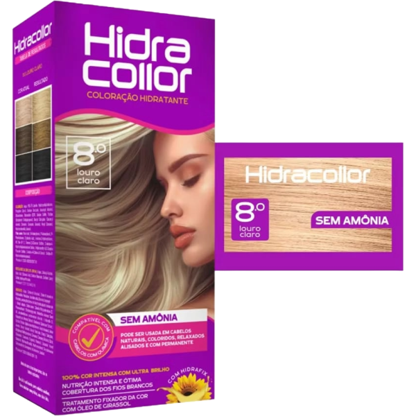 TINT HIDRACOLOR 8.0 L. CLARO