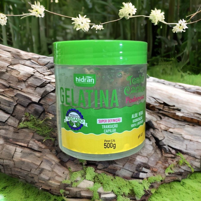 GELATINA PODEROSA TENHO CACHOS ALOE VERA 500 G