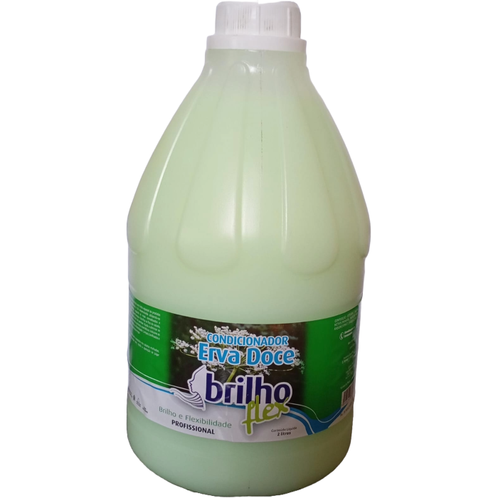COND BRILHO FLEX 2000 ML - ERVA DOCE