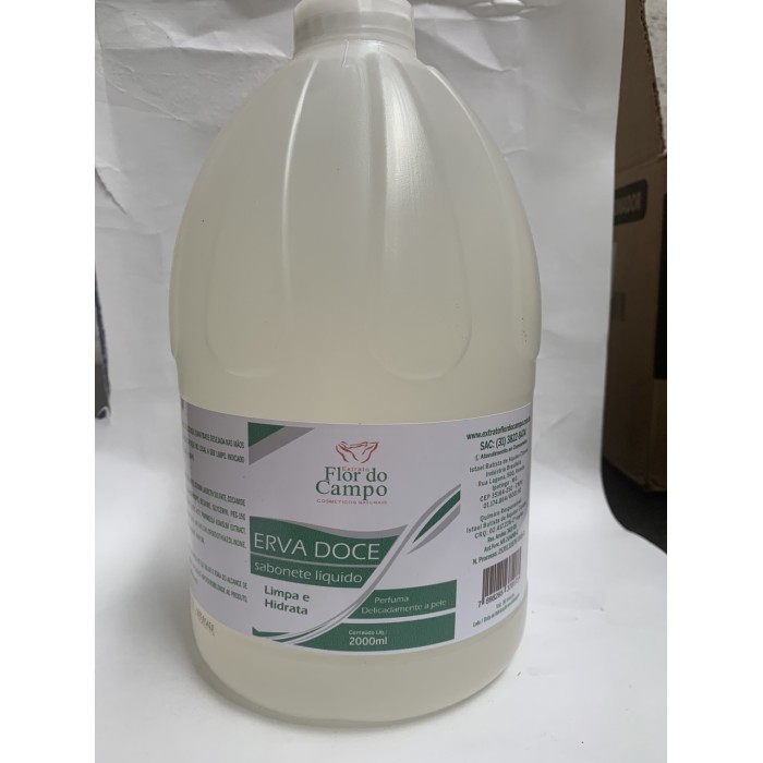 SAB LIQ. ERVA DOCE BELA HAIR 2000 ML