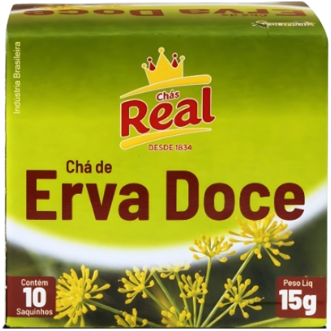 CHA REAL MULTIERVAS ERVA DOCE 10/1,5 GR
