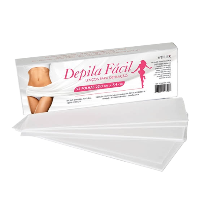 DEPILA FACIL C/ 25 FLS 01PCT25FLS NT FLEX