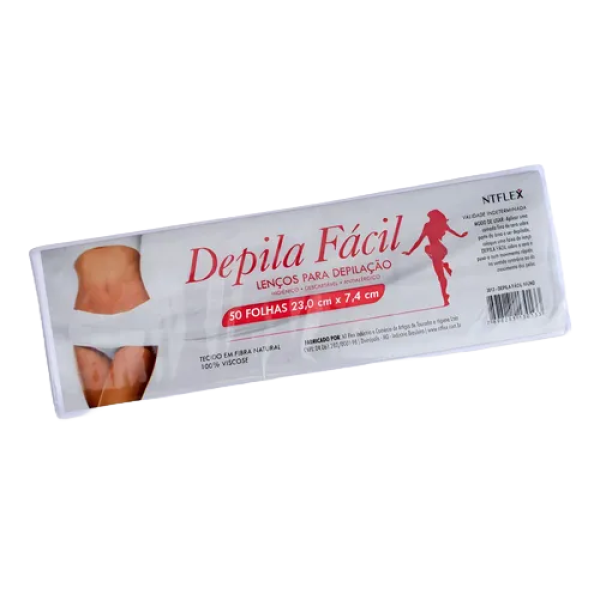 DEPILA FACIL C/ 50 FLS 01PCT50FLS NT FLEX