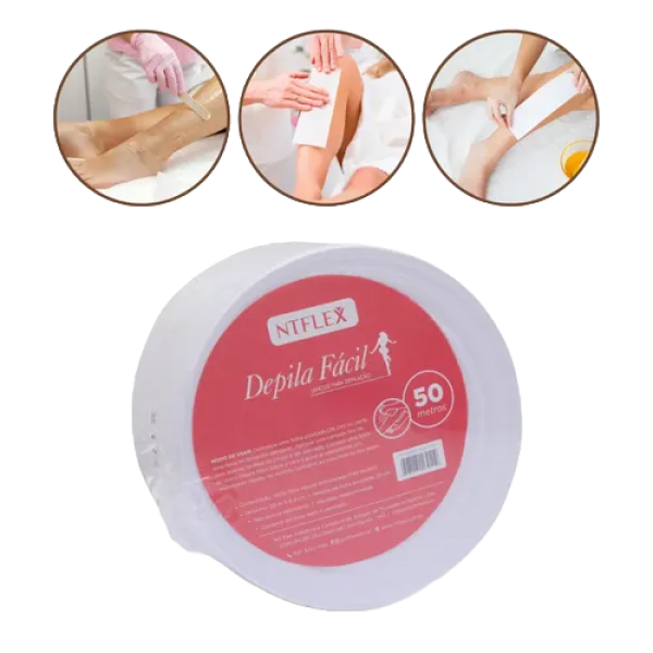 DEPILA FACIL ROLO C/ 50 MTS 01PCT50MTS NT FLEX