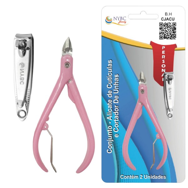 ALICATE E CORTADOR DE UNHAS CONJUNTO