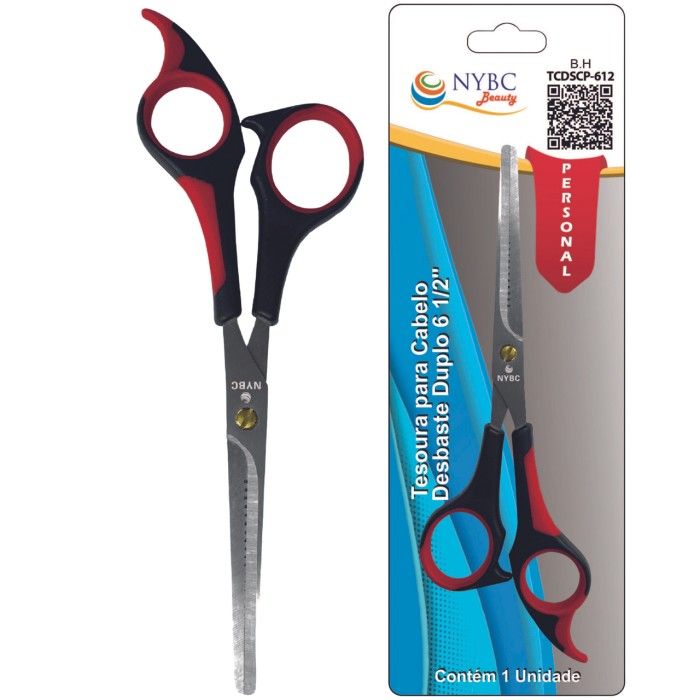 TESOURA PARA CABELO DESBASTE DUPLO 6 1/2