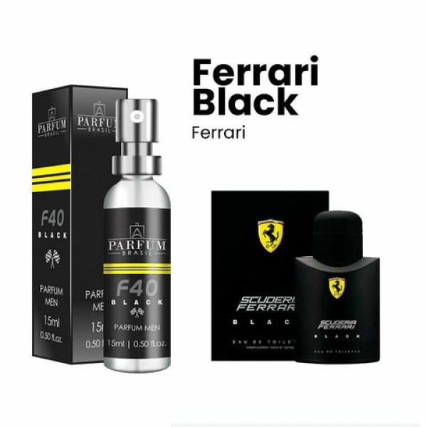 PARFUM F40 BLACK 15 ML ( INSP: FERRARI BLACK )