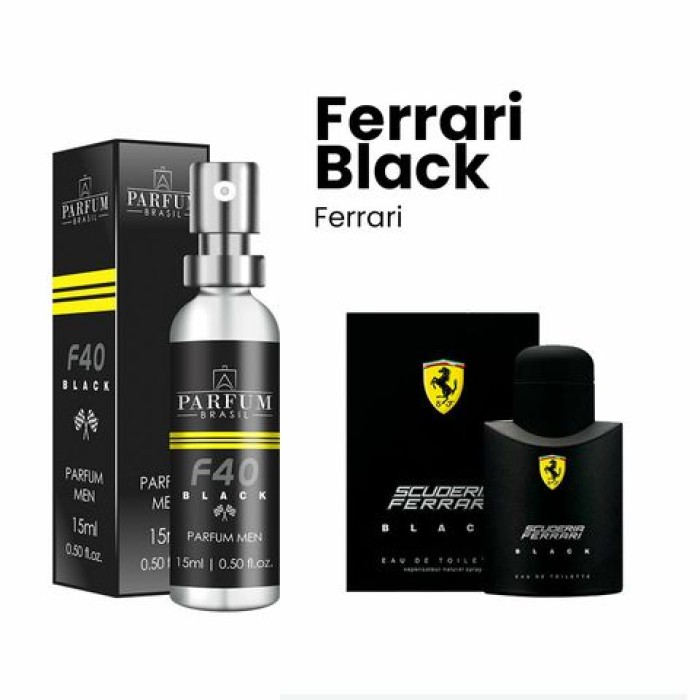 PARFUM F40 BLACK 15 ML ( INSP: FERRARI BLACK )
