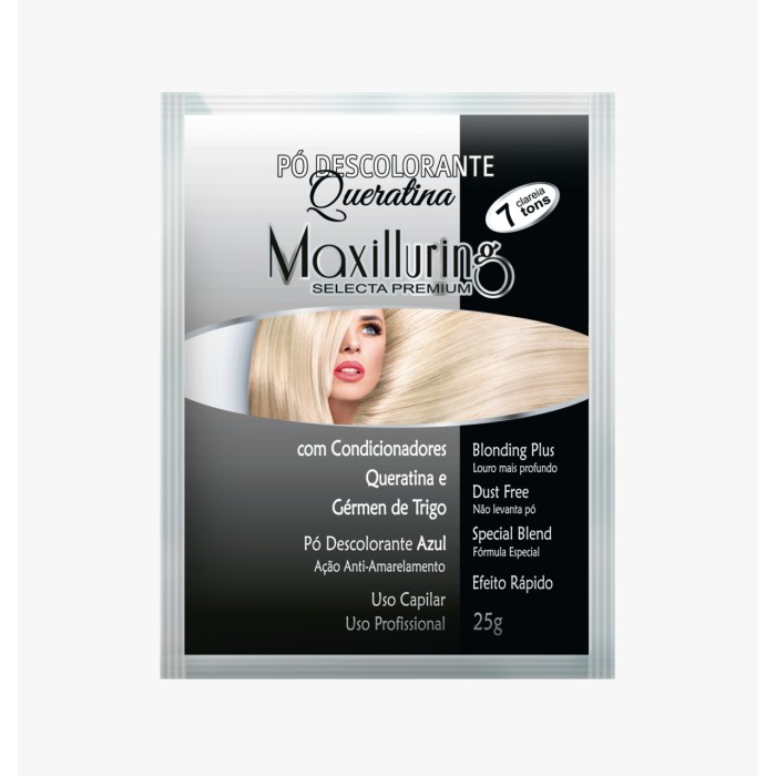 DESCOLORANTE MAXILLURING QUERATINA 25G DZ
