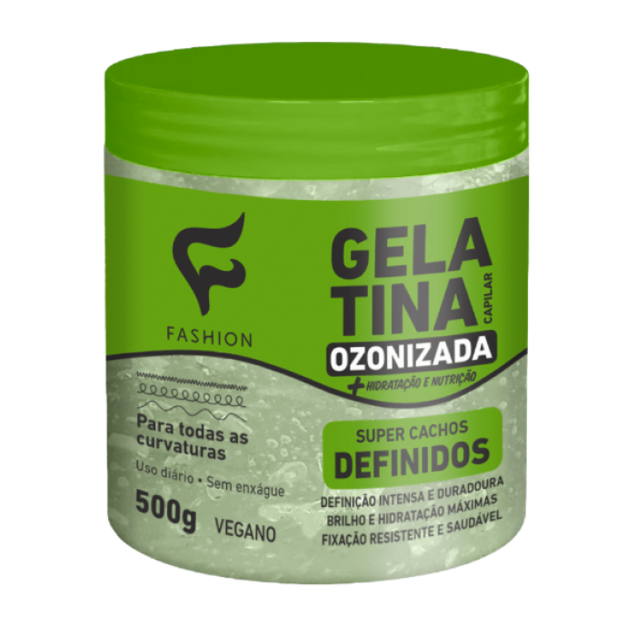 GELATINA SUPER CACHOS DEFINIDOS 500 G FASHION