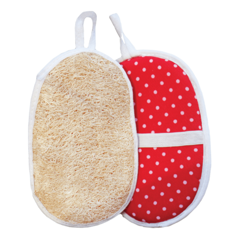 BUCHA DE BANHO VEGETAL GRANDE KI-BELLEZA