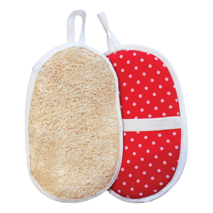 BUCHA DE BANHO VEGETAL GRANDE KI-BELLEZA