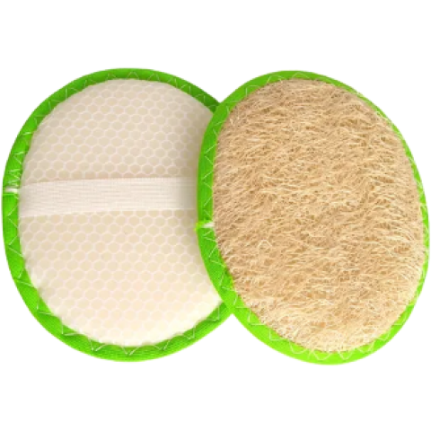 BUCHA DE BANHO VEGETAL  MEDIA KI-BELLEZA