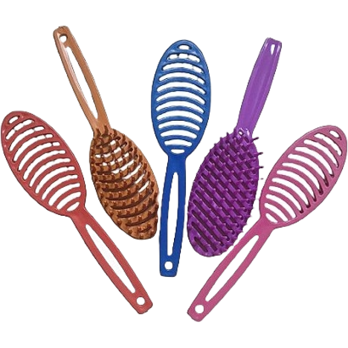 ESCOVA PLASTICA MAFE P/CABELO