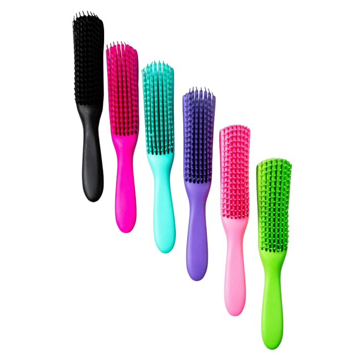 ESCOVA DE CABELO POLVO CORES SORTIDAS KI-BELLEZA