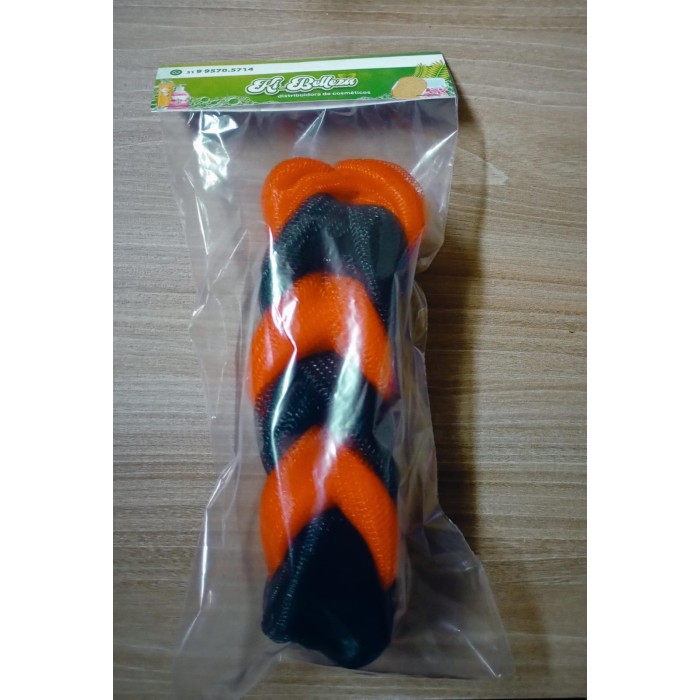 ESPONJA  DORSAL TRANÇADA CORES DIVERSAS