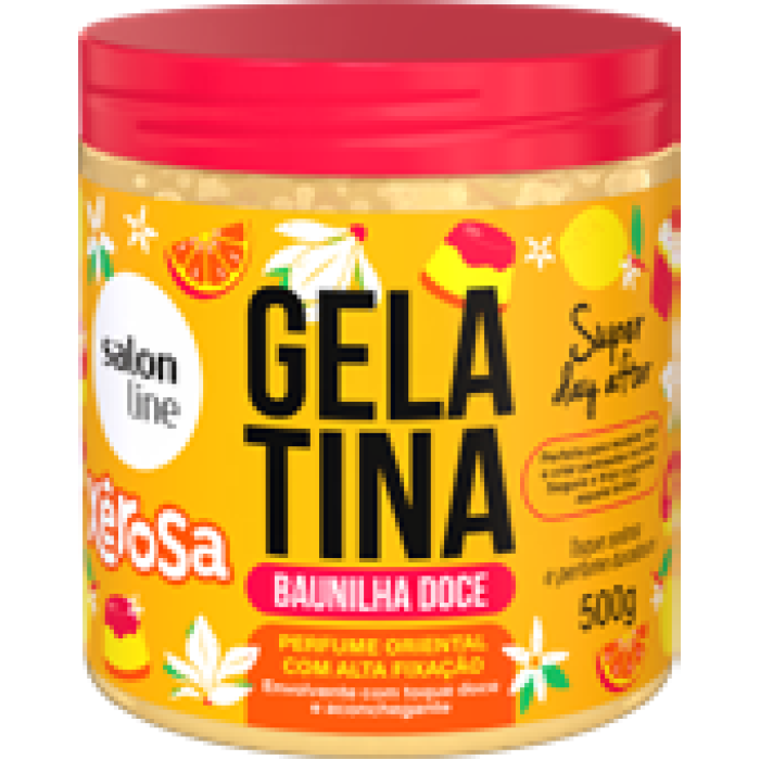 GELATINA XEROSA BAUNILHA DOCE 500GR SALON LINE