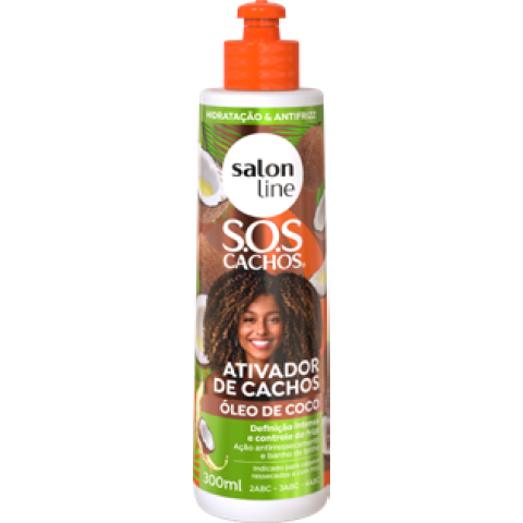 ATIVADOR DE CACHOS SOS COCO 300ML