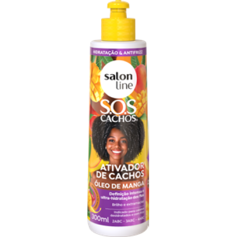 ATIVADOR DE CACHOS SOS MANGA SALON LINE 300ML