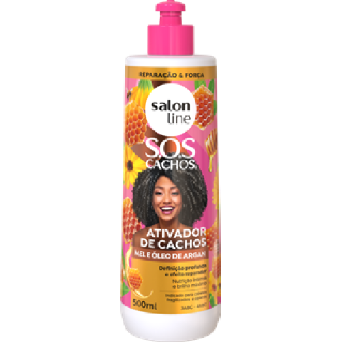 ATIVADOR MEL SOS CACHOS INTENSOS FRASCO 500ML