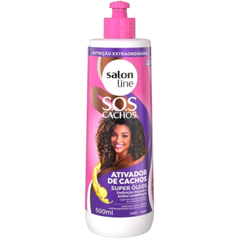 ATIVADOR DE CACHOS SOS OLEO DE MANGA FRASCO 500ML