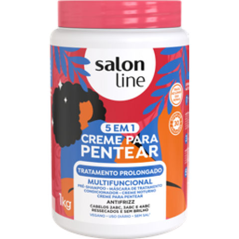 CR PENTEAR COND 5 EM 1 TRATAMENTO 1 KG SALON LINE