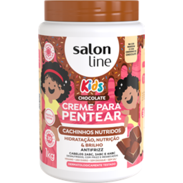 CR PENTEAR COND CHOCOLATE KIDS SALON LINE 1KG CR PENTEAR COND CHOCOLATE KIDS SALON LINE 1KG