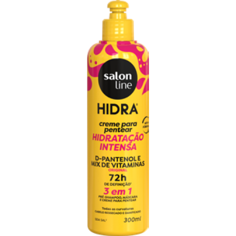 HIDRATANTE SEM ENXAGUE HIDRA 300ML SALON LINE HIDRATANTE SEM ENXAGUE HIDRA 300ML SALON LINE
