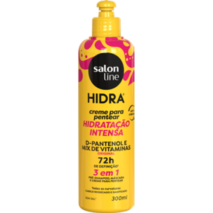 HIDRATANTE SEM ENXAGUE HIDRA 300ML SALON LINE HIDRATANTE SEM ENXAGUE HIDRA 300ML SALON LINE