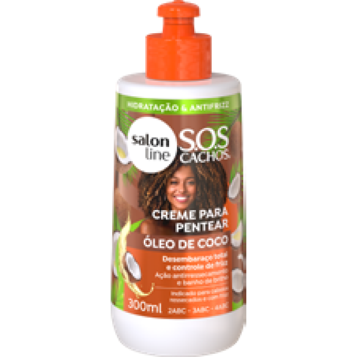 CR PARA PENTEAR COCO SOS 300ML SALON LINE CR PARA PENTEAR COCO SOS 300ML SALON LINE