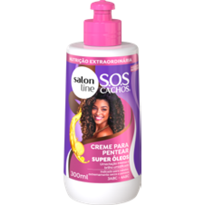 CR PENTEAR SOS SUPER OLEOS 300ML SALON LINE CR PENTEAR SOS SUPER OLEOS 300ML SALON LINE