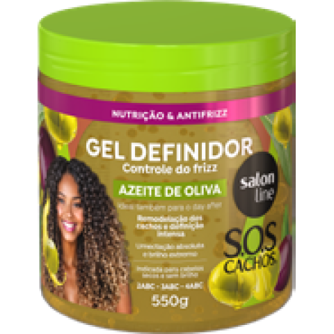 GELATINA SOS REVITALIZADOR AZEITE DE OLIVA  550G SALON LINE