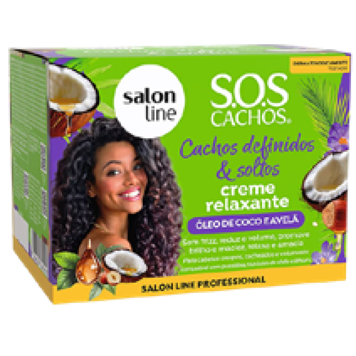 KIT CR RELAX CACHOS SOLTOS  E RELAXADOS SALON LINE
