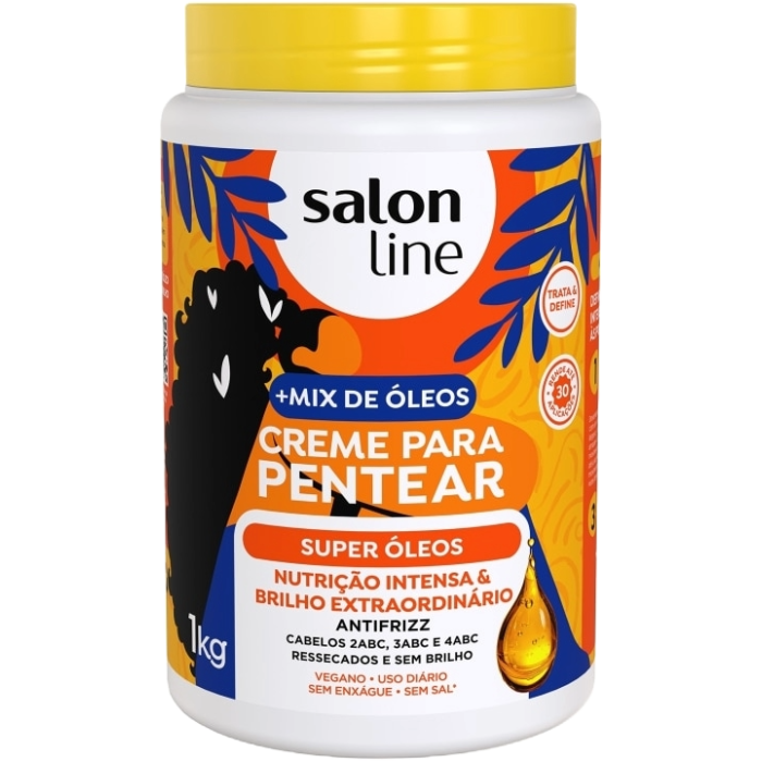 CR PENTEAR COND SUPER OLEOS 1KG SALON LINE