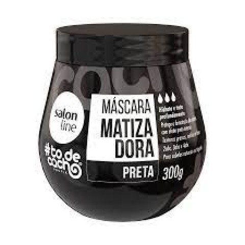 MASC TODECACHO CONDICIONANTE MATIZ PRETA 300GR SALON LINE