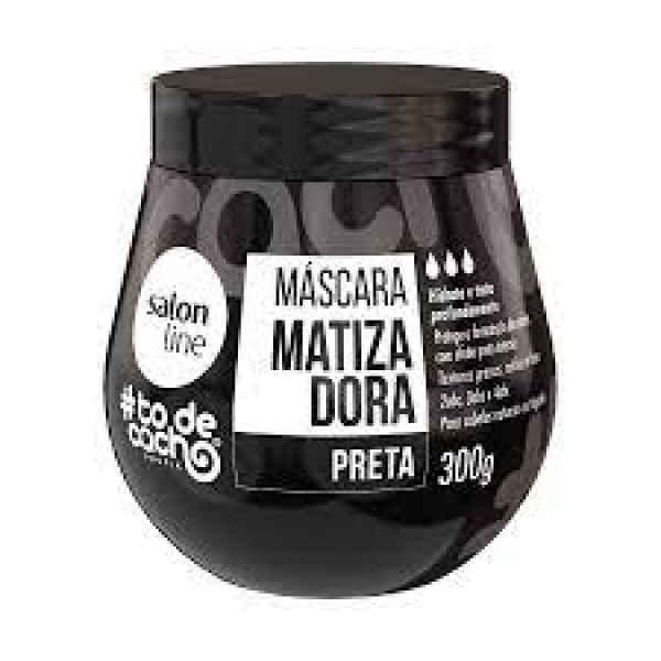 MASC TODECACHO CONDICIONANTE MATIZ PRETA 300GR SALON LINE